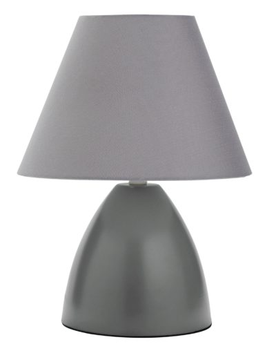 HOME - Tenby Touch - Table Lamp - Grey